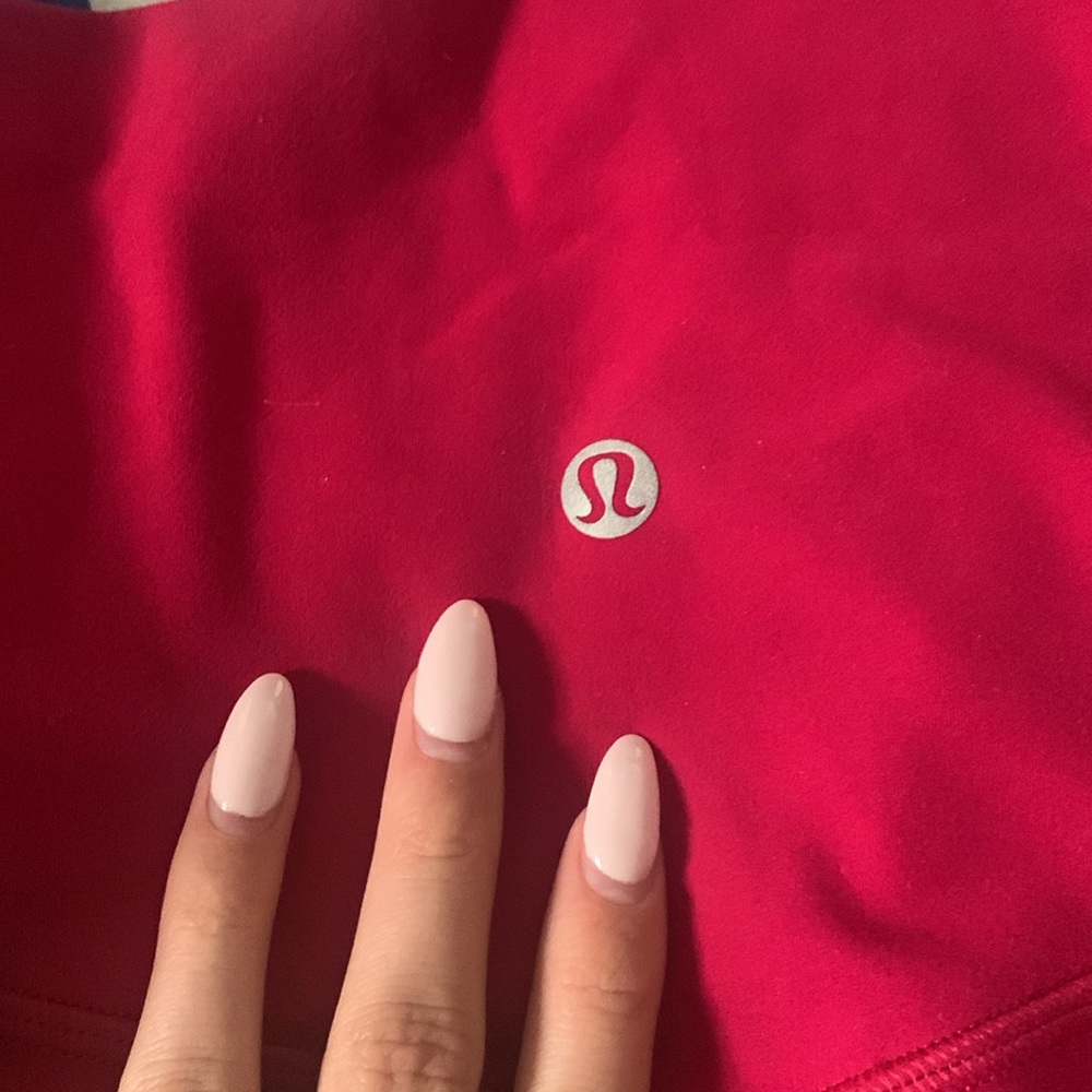 Lululemon 28 Inch Ruby Red Align Leggings - image 3